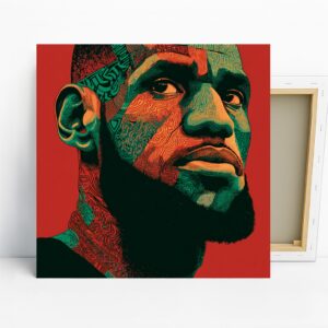 Vibrant Portrait Art