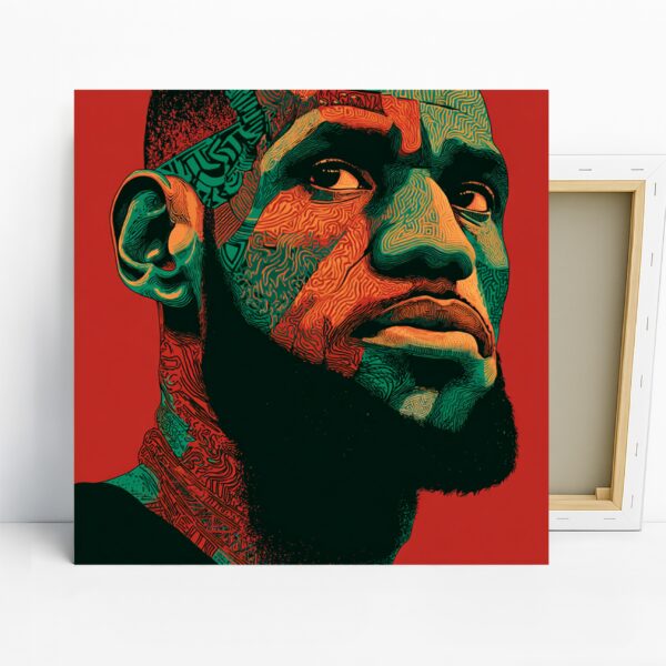 Vibrant Portrait Art