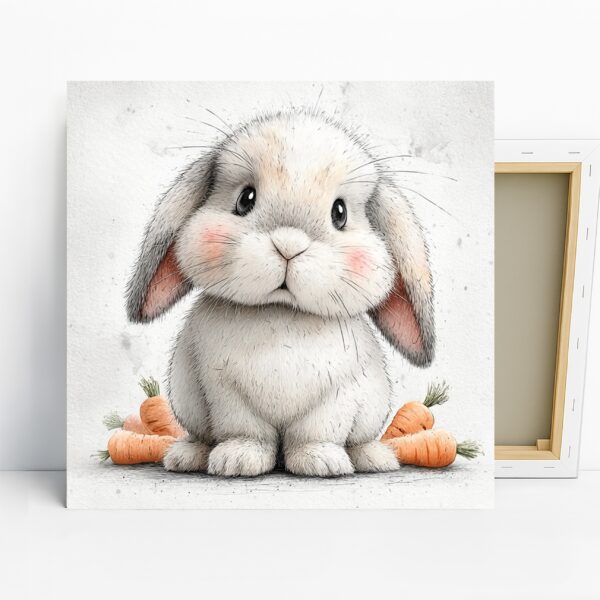 Bunny Carrot Art