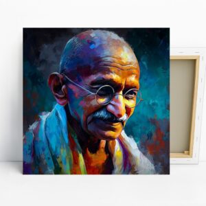 Gandhi Portrait Art
