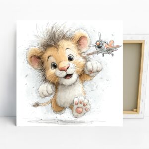 Baby Lion Art