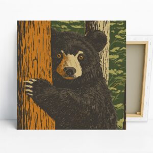 Bear Forest Art