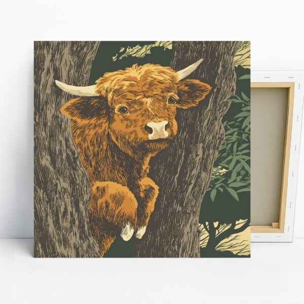 Highland Cow Art