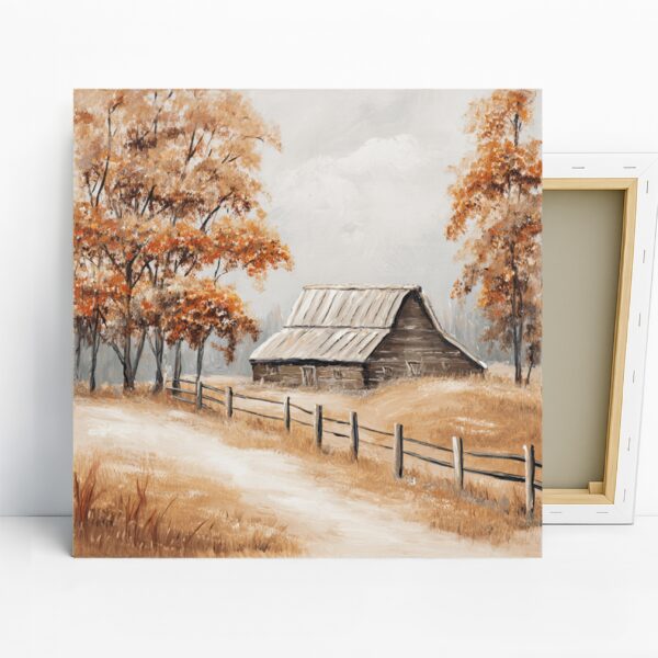 Autumn Barn Art