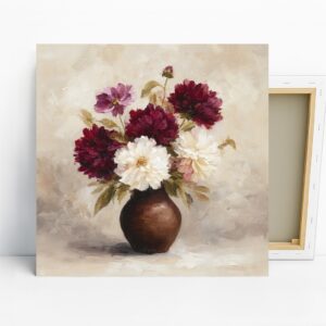 Elegant Flower Vase Art