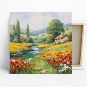 Countryside Stream Art