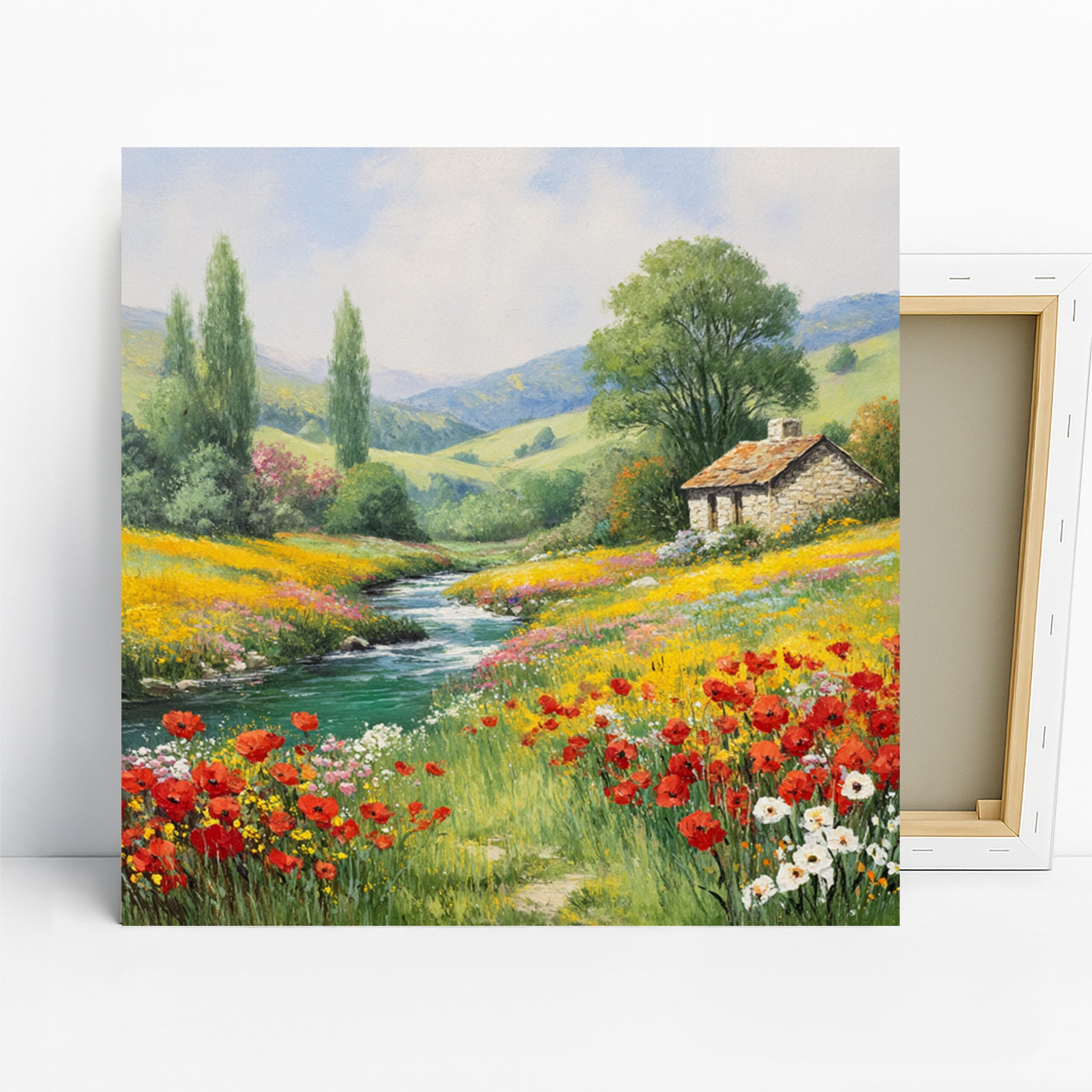 1.jpg Countryside Stream Art