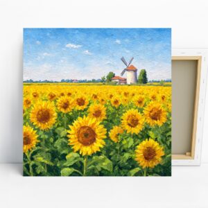 Sunflower Field Art