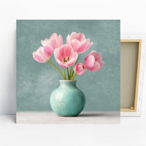 Pink Tulips Art