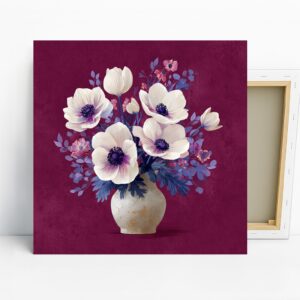 Anemone Bouquet Art