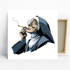 Smoking Nun Art