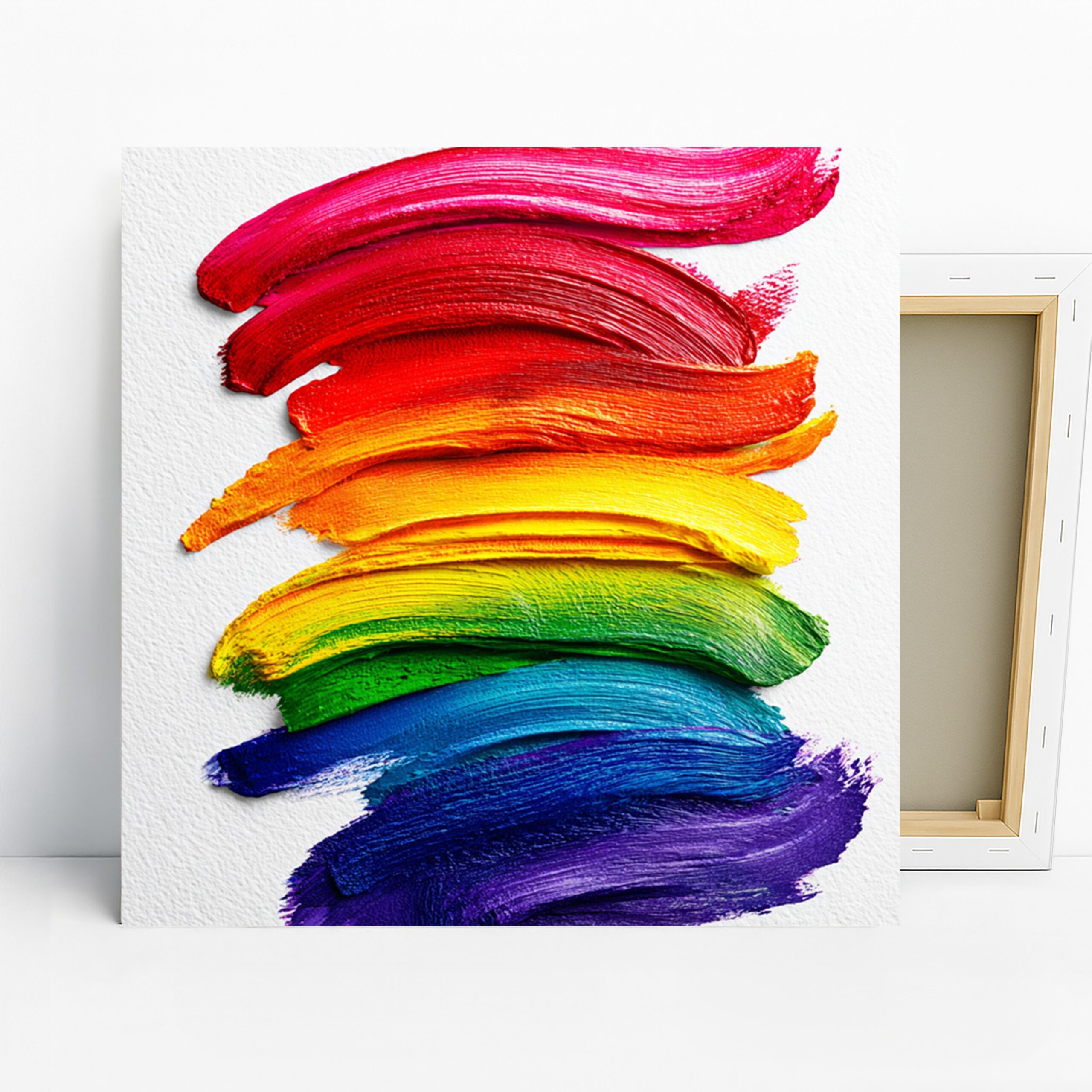 1.jpg Rainbow Brushstrokes Art