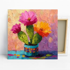 Cactus Bloom Art