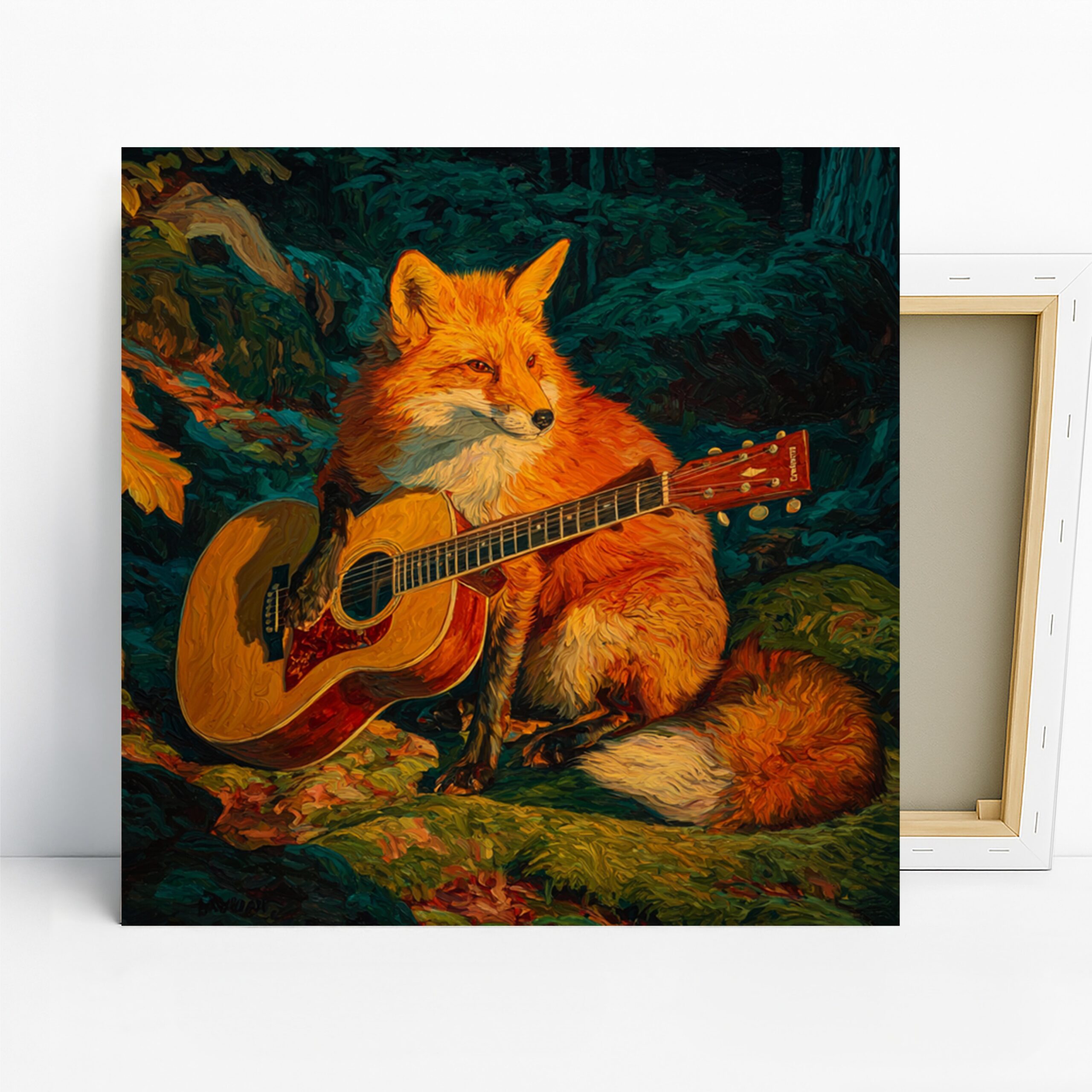 1.jpg Fox Guitar Art