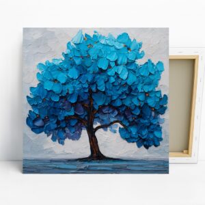 Blue Tree Art