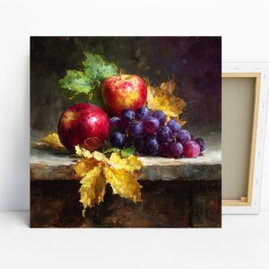 Autumn Harvest Fruit Art