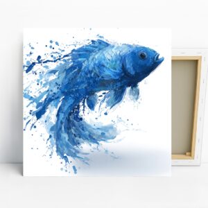 Blue Fish Art