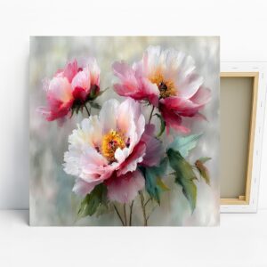 Blooming Peony Art