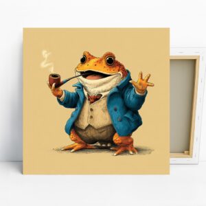 Gentleman Frog Art