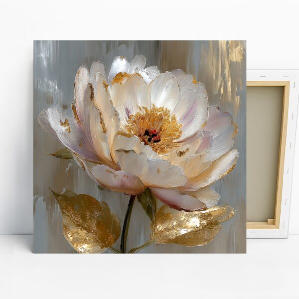 Elegant Peony Bloom Art