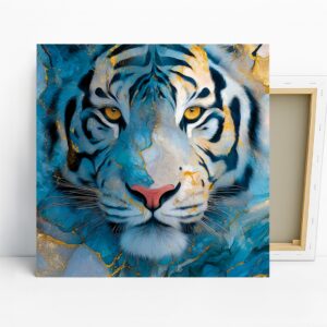 Blue Tiger Art
