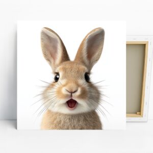 Surprised Bunny Art