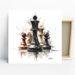 Chess Pieces Art