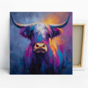 Highland Cow Art