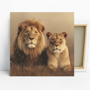 Lion Duo Art