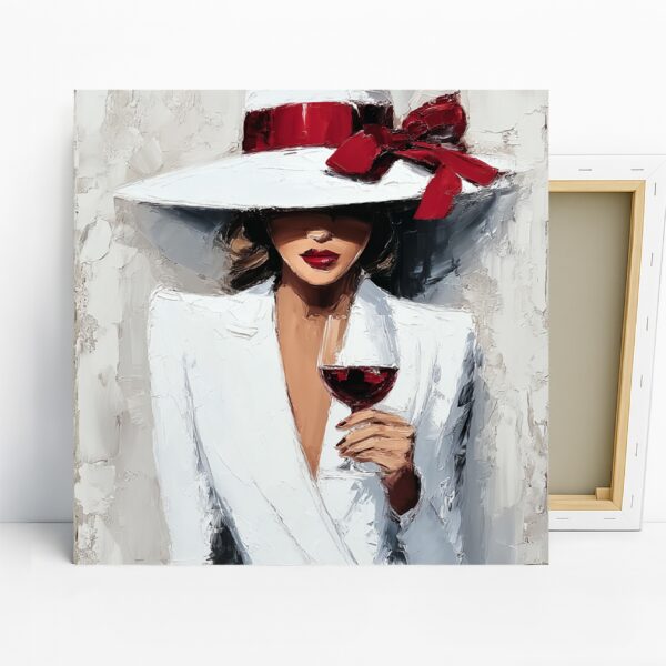 Elegant Wine Tasting Art