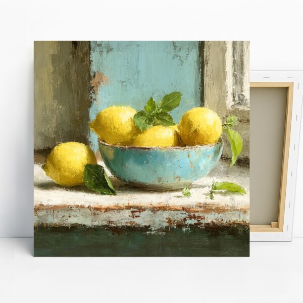 Lemon Bowl Art
