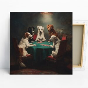 Dogs Playing Poker Art