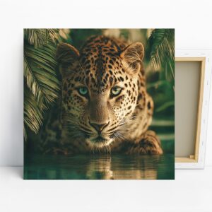 Leopard Jungle Art