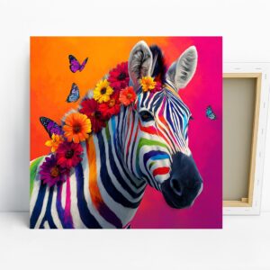 Zebra Butterflies Art