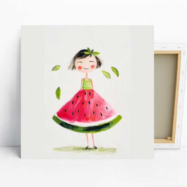 Watermelon Girl Art
