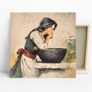 Vintage Water Pitcher Art