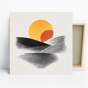 Sunset Horizon Art