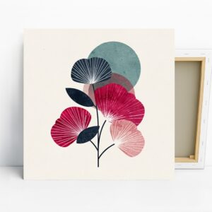 Geometric Floral Art