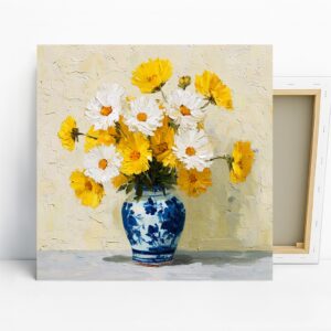 Sunshine Daisy Bouquet Art