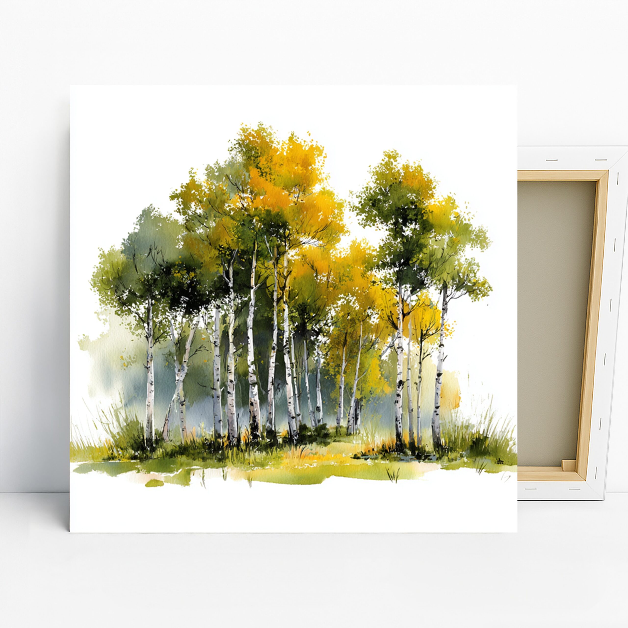 1.jpg Birch Forest Art