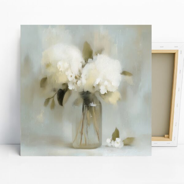 White Hydrangea Art
