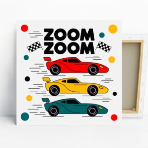 Zoom Zoom Racing Art