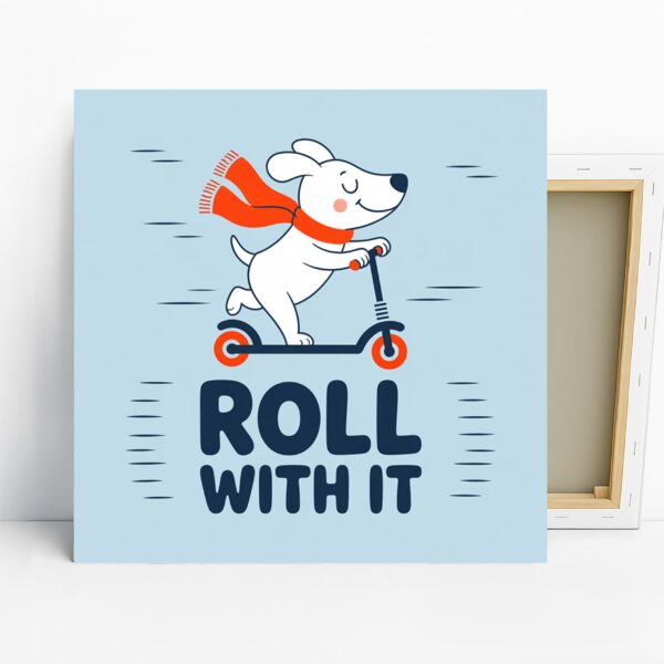 Dog Scooter Art