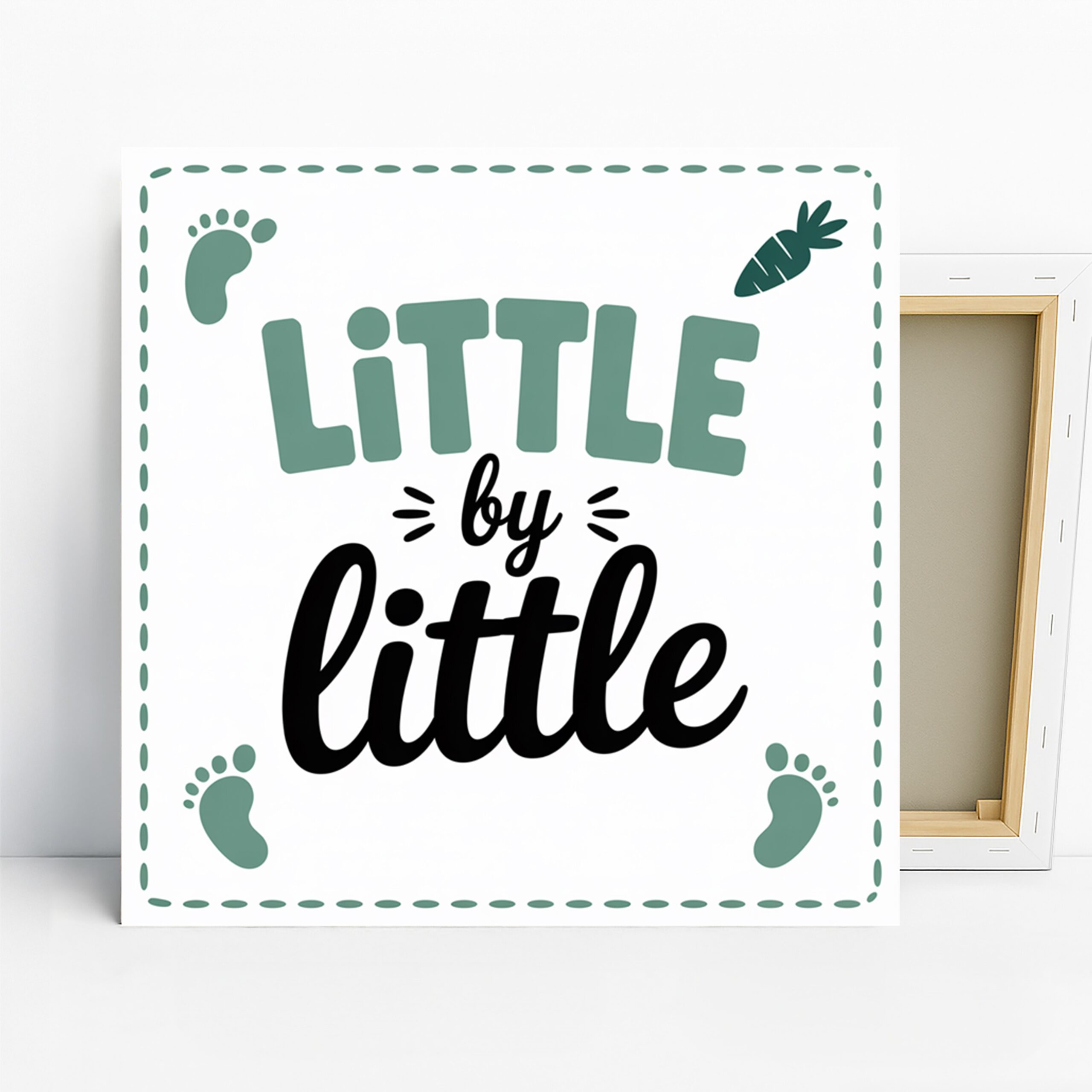 1.jpg Little By Little Baby Footprint Art