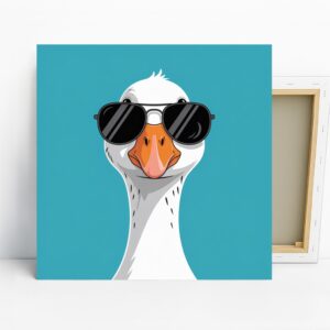 Cool Duck Sunglasses Art