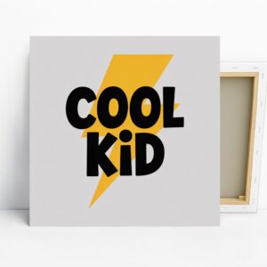 Cool Kid Lightning Bolt Art