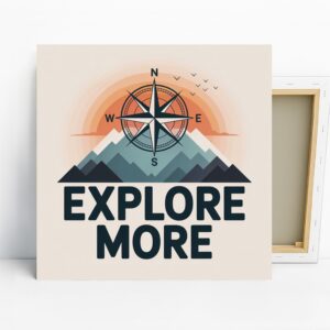 Mountain Compass Art