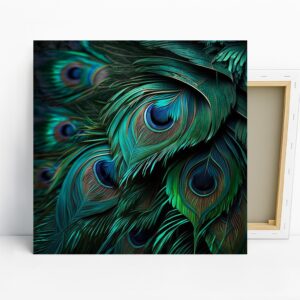Peacock Feather Art