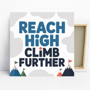 Mountain Climbing Inspiration Art