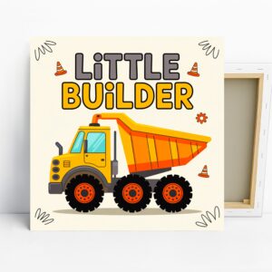 Little Builder Truck Art